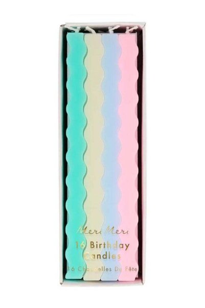Generic Pastel Wavy Candles