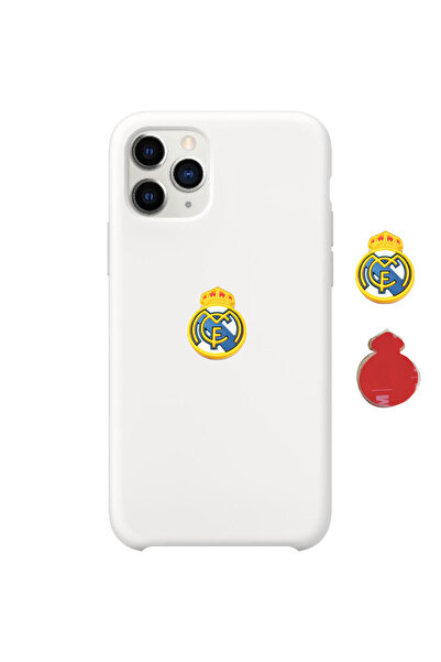 Generic 3 Pieces Real Madrid Small Size Sticker - High Quality Silicone Material
