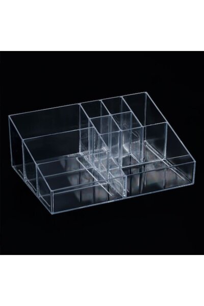 MYONNA IT & E- COMMERCE Acrylic Makeup Organizer, 9 Compartments, Transparent...