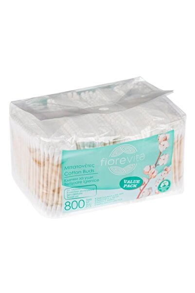 MYONNA IT & E- COMMERCE Bețișoare de bumbac igienice Fiorevita, 800 bucăți, bambus, pachet de călătorie