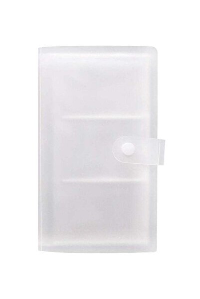 Generic Transparent Business Card Holder 120 Slots Clear