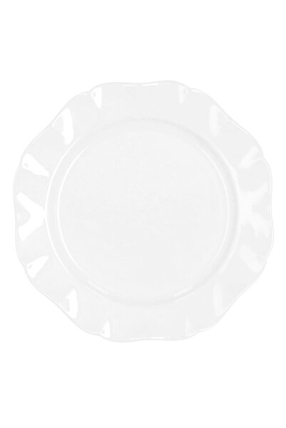 Andrea Fontebasso Farfurie de desert Brigitte, porțelan, 19 cm, albă