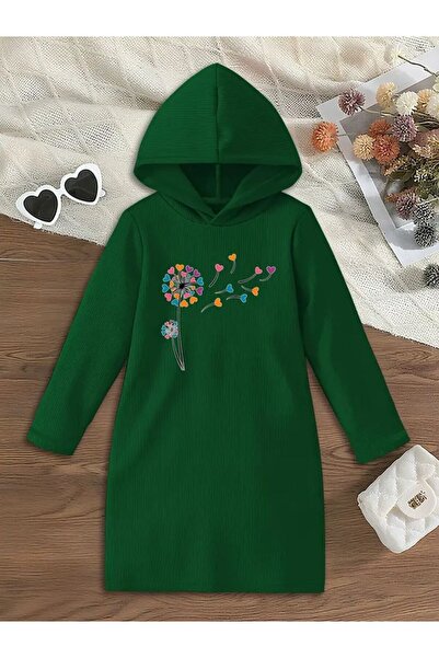 VESTIR BIEN Rochie colorată pentru copii cu imprimeu floral