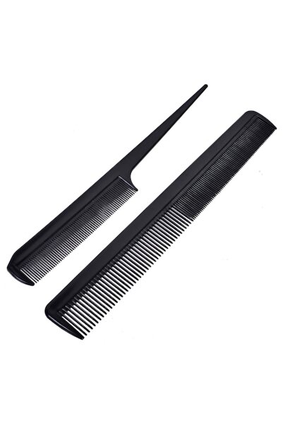 MYONNA IT & E- COMMERCE Σετ χτένας κομμωτηρίου, 2 τεμάχια, πλαστικό, 20 cm x ...