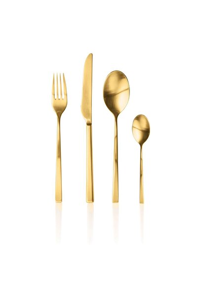 Mepra Atena Oro Ice 24-piece Cutlery Set - Gold