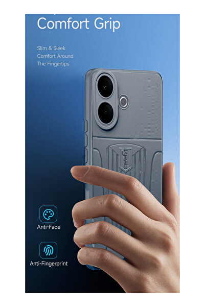 GEAR4 vivo V60 Lite 5G 2025 Silicone Shock Proof Matte Soft Silicone Flexible Back Case Cover