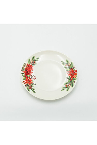 EUROLAMP Christmas Dessert Plate 20 cm Multicolor
