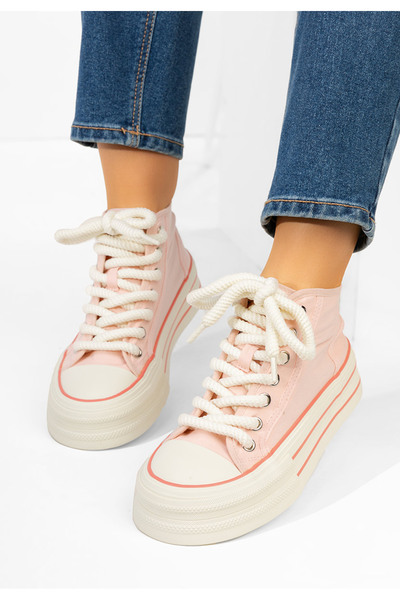 B T Shoes Tenisi dama Alicata roz