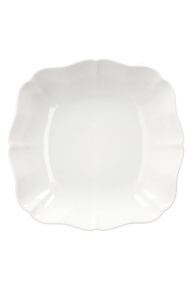 Andrea Fontebasso Farfurie Brigitte, Porțelan, 21 x 21 cm, Alb