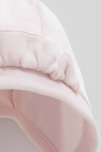 Caramell Middle Castle Irfir Detailled Velour Hat Powder