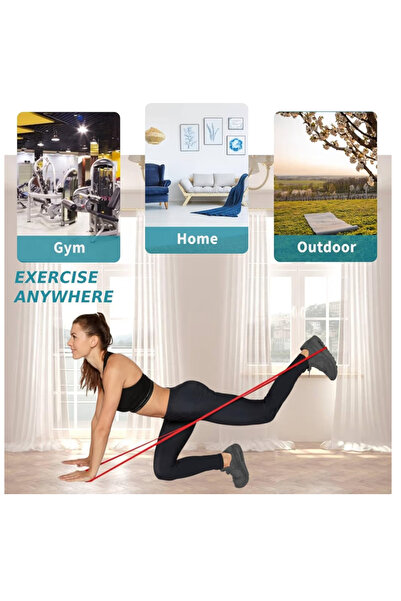 FASHIONEEDA Resistance Band Set for Legs, Working Out, Muscle Training, Physical Therapy, Shape Body Unisex