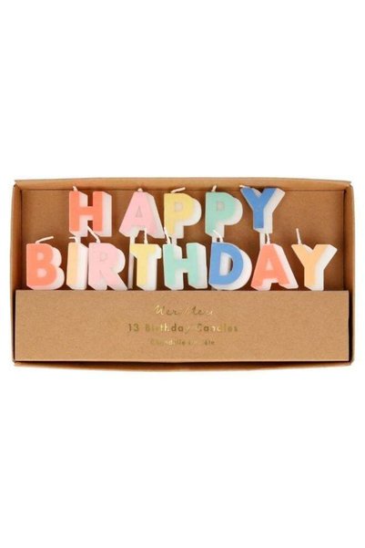 Generic Happy Birthday Candle Set