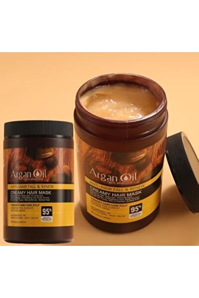 ELITE BEAUTY قناع الشعر بزيت الأرغان المغربي، علاج كريمي مضاد لتساقط الشعر، خ...