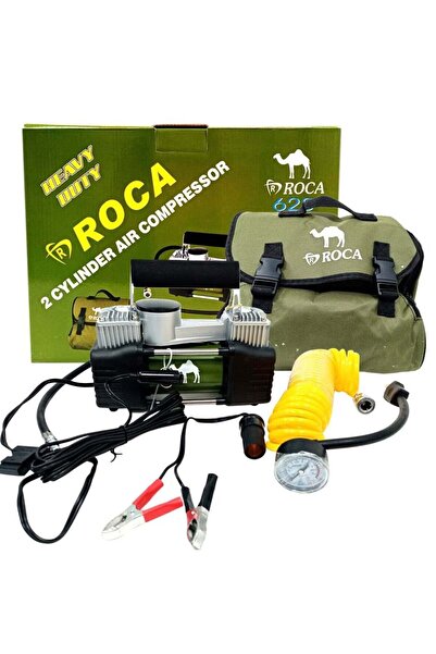 Roca منفاخ هواء 12 فولت 150 85 لتر 30 أمبير 2 أسطوانة ضاغط هواء للمركبات عالي الجودة