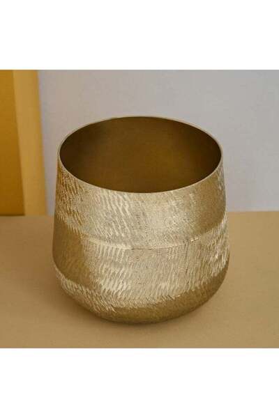 Generic Catlyn Aluminum Textured Votive Holder 18 x 16 x 18 cm