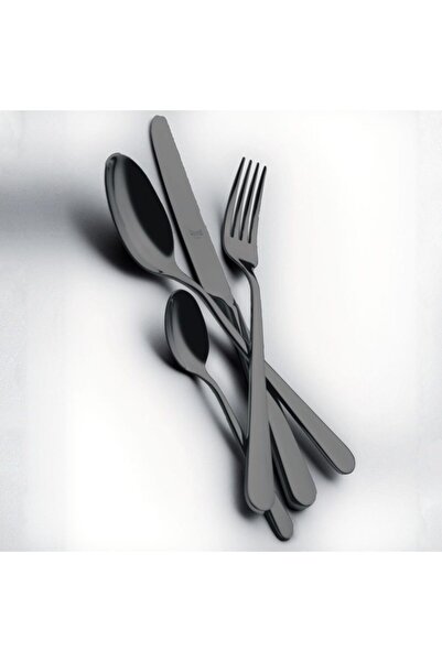 Mepra Stoccolma Ice Nero 24-piece Cutlery Set – Black