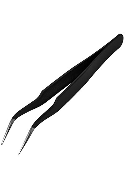 MYONNA IT & E- COMMERCE Pensetă metalică pentru stropi de unghii, 17 cm, neag...