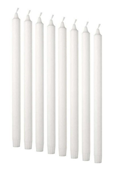 Generic Unscented Candle White 13.3inch