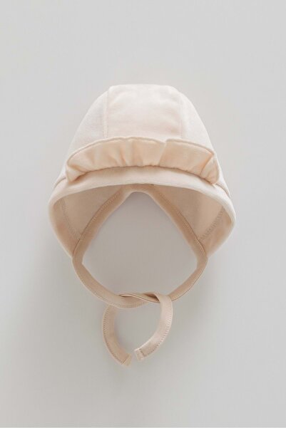 Caramell Middle Castle Irfir Detailled Velvet Hat Beige