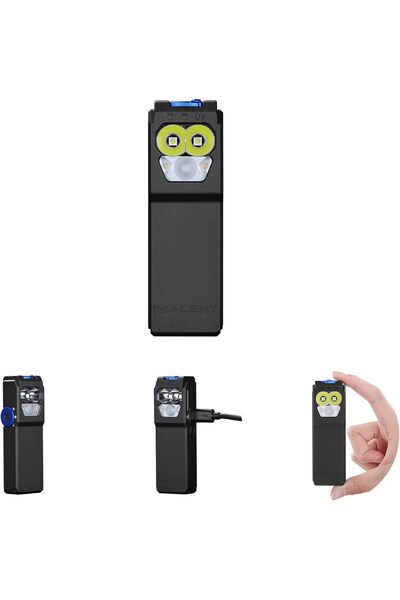 imalent GR36 EDC Rechargeable Flashlight — 2800 Lumens, Triple Light, USB-C