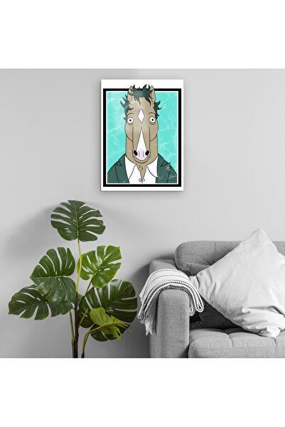 Pixxa Bojack Horseman Metal Tablo Model 1