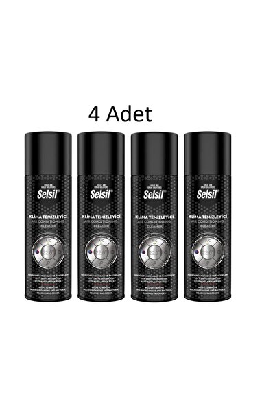 Selsil 4 Adet Selsil Klima Temizleyici Yeni 150 ml