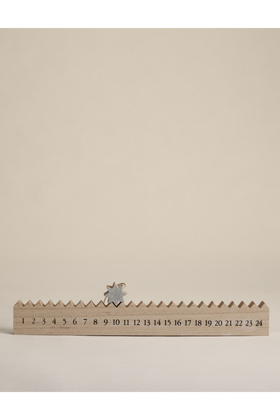 Marks & Spencer Ahşap Yıldız Şeklinde Advent Takvimi