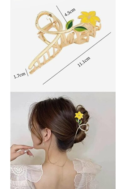 ella'nın çarşısı Cataramă metalică aurie cu închidere tip margaretă, de culoa...