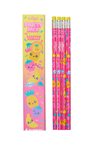 SMIGGLE - مجموعة أقلام رصاص عطرية مكونة من 4 قطع