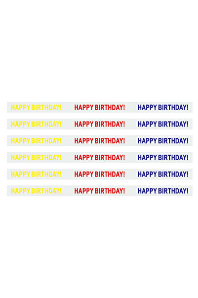 Mirific Party Panglică cadou albastră, galbenă, roșie, 45 m x 10 mm, la mulți...