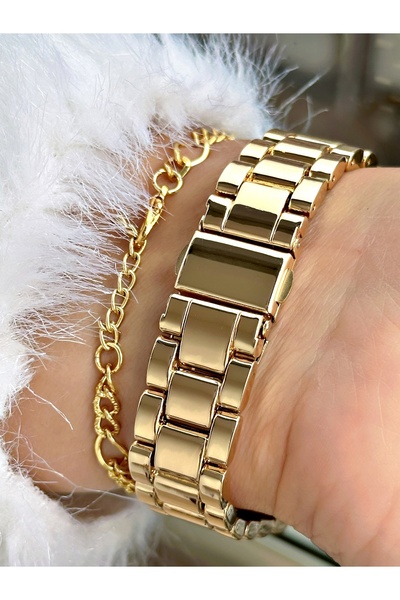 Tisaati Roman Numeral Luxury Special Series Metal Cord Women's Wristwatch-With Bracelet Gift