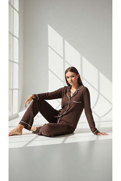 trendlina Комплект пижама с копчета тип корсет