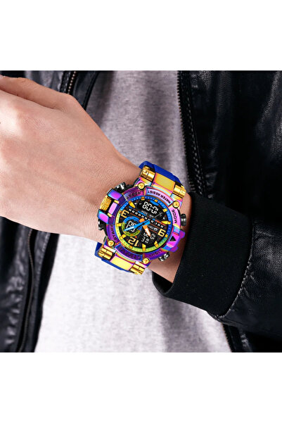 STRYVE Men's wristwatch Digital Analog Dual Time 5 ATM Fashion Sport