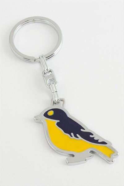 ZERO LAND Lvsqvr Canary (221505) Metal Keychain-Navy Blue