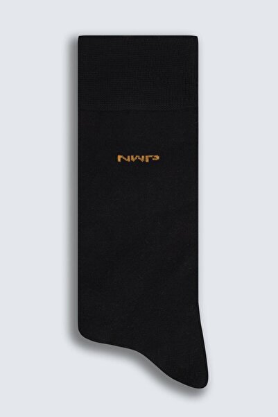 NEW WORLD POLO Black Modal Men's Socks