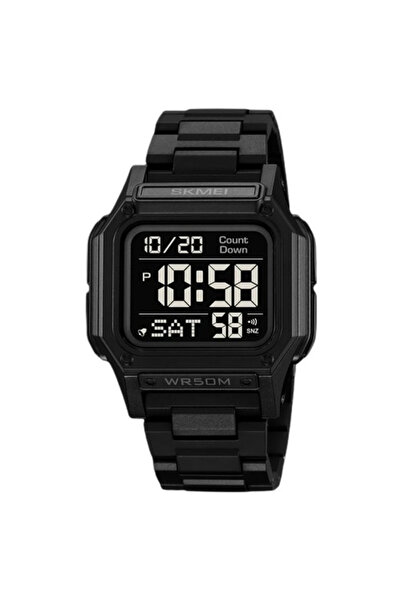 Skmei Men's Watch Digital Sport Casual Stopwatch Alarm Black