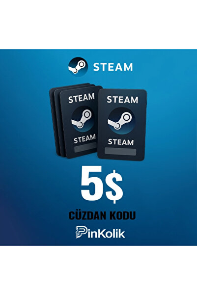 Steam 5 USD Cüzdan Kodu