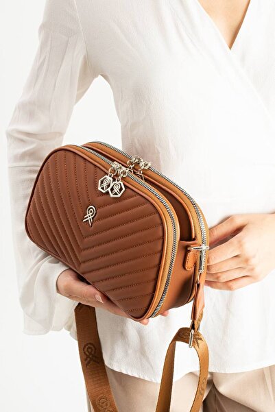 Marvelis حقيبة نسائية أنيقة من فانيسا بتصميم V مطرزة لليد والكتف