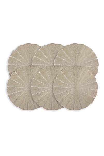 Andrea Fontebasso Set de 6 protecții de masă Glamour Gold