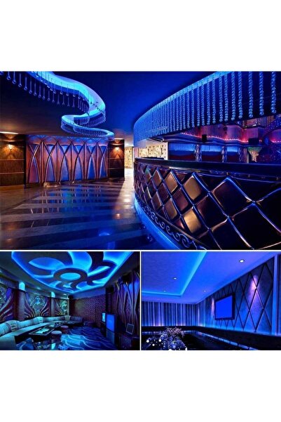 Led 3 m self-adhesive blue tape with remote control