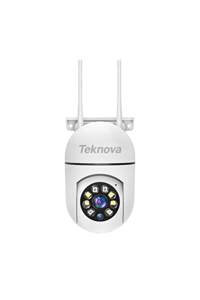 Teknova Full HD 1080p Surveillance Camera, 360°, Night Vision, Alarm, Motion Detection, Wi-fi