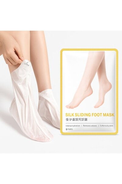 7LIFE Mască exfoliantă pentru picioare — Hidratează, repară, îndepărtează pie...