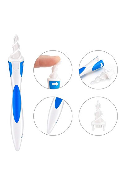 Twinkle Mart Ear Wax Remover Tool - 16 Pc Soft Spiral Ear Cleaner