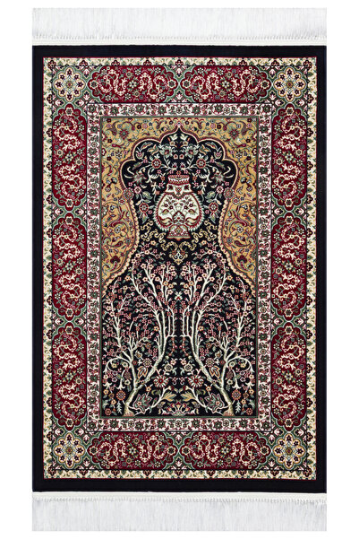 Neşem Halı Boutique EKOHALI Afghan Seccade SFG SCD 02 Red Yüksek Dokuma Sıklı...