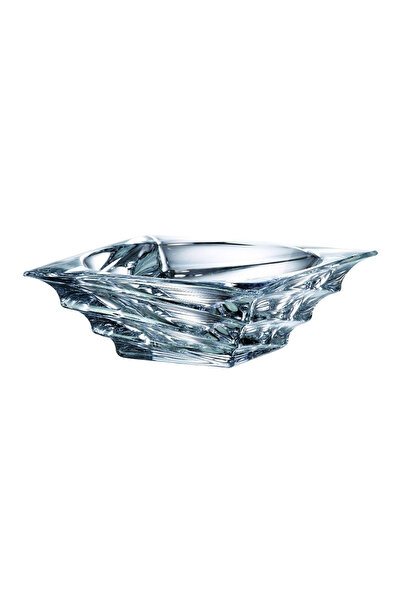 Bohemia Cristal Crystal Bohemia Casablanca glass fruit bowl 28 cm transparent