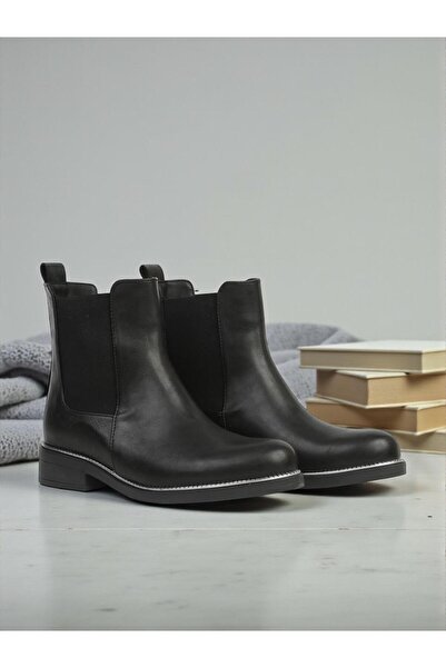 Pierre Cardin 55086 Black Full Orthopedic Daily Women's Boots