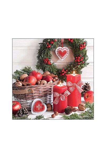 Ambiente Șervețele de masă 33x33cm Recoltă în coș FSC Mix