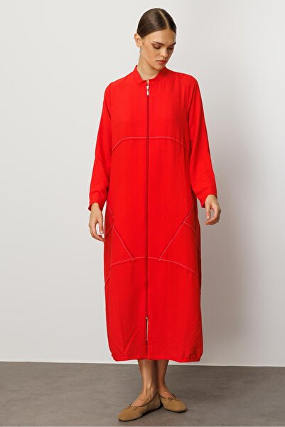 Micca İpekçe Kumaşı Sayesinde Hafif ve Ferah Spor Kap - Ferace-Mercan