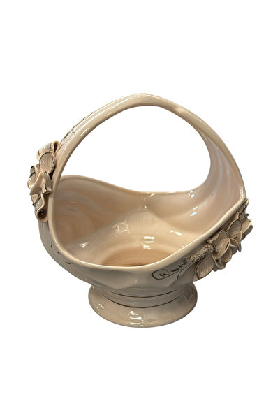 Global-Store Bomboniera din ceramica Global Store Breeze crem 34 cm