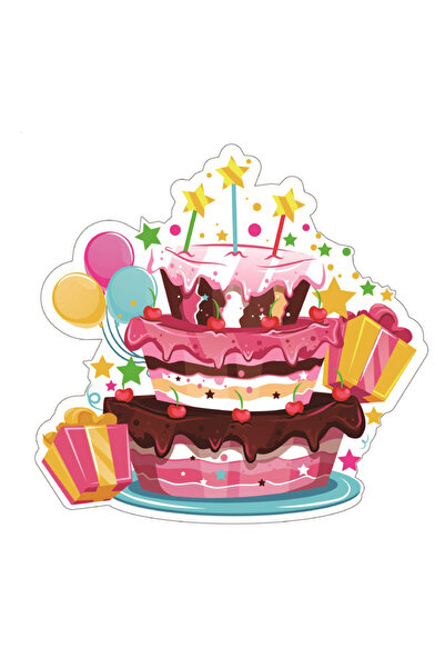 Mirific Party Multicolor pinata, 44×43 cm, cake, QT9801